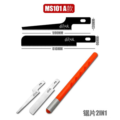 Hobby Model Craft Tool Hand Saws for Models Etching Chip Saw Mini Hand Saw 3 Styles of Saw Blades